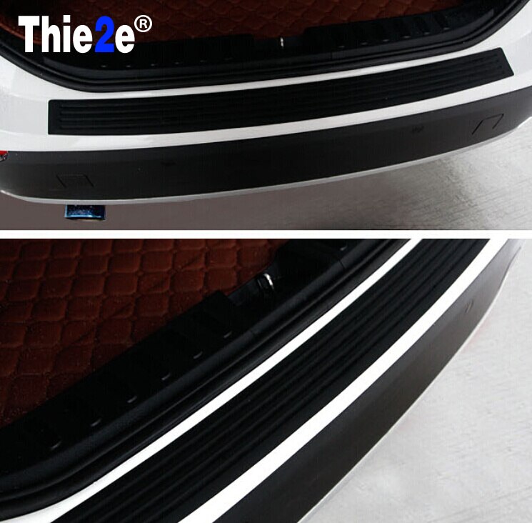 ڵ  ĸ    Ʈ Ŀ Ǫ 206  ڵ ƼĿ ÷Ʈ 406 407 207 208 308 508 2008 3008/Car Rubber Rear Guard Bumper Protector Trim Cover car sticker